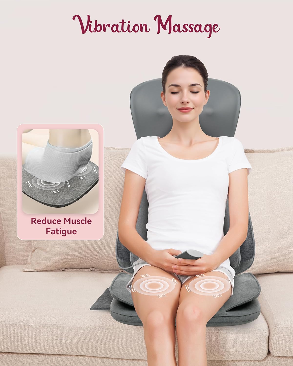 Therazzage Shiatsu Neck Back Massager with Heat