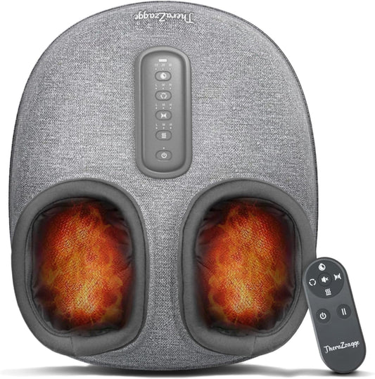 THERAZZAGGE Shiatsu Foot Massager with Heat [2026 Upgraded]